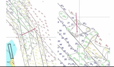 Los puntos críticos del canal en el sector de Bocas de Ceniza.