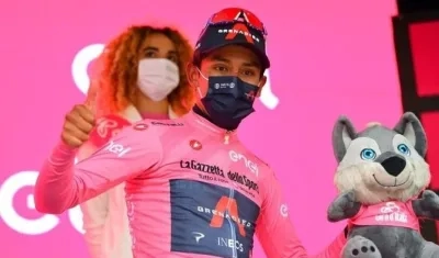El colombiano Egan Bernal.