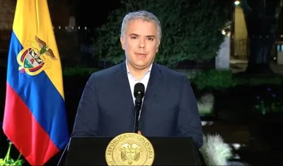 Iván Duque, Presidente de Colombia.