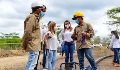 La Gobernadora del Atlántico, Elsa Noguera.