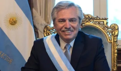 Alberto Fernández, Presidente de Argentina. 