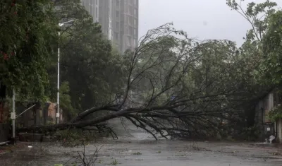 La ciudad de Ahmedabad, en India, una de las afectadas. 