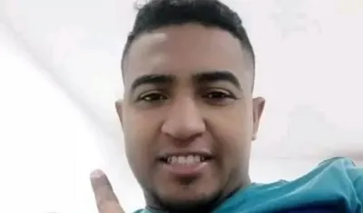 El estudiante Cristian Barrios.