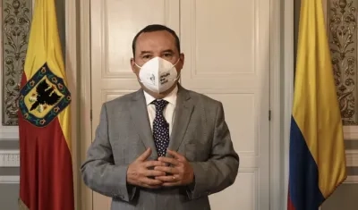 El alcalde mayor (e) de Bogotá, Alejandro Gómez.