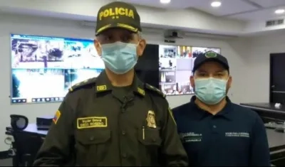 GR Diego Rosero, Comandante de la Policía Metropolitana.