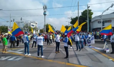 Imagen de la marcha.