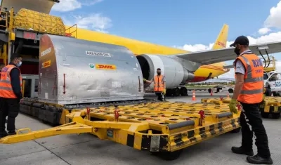 El lote de vacunas de Pfizer.