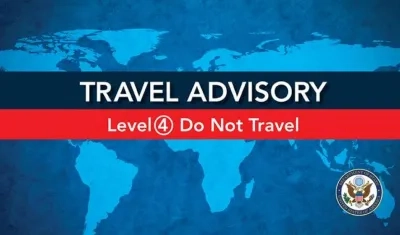 Colombia en el nivel 4 de advertencia de Covid-19 para viajes de EE.UU. al país.