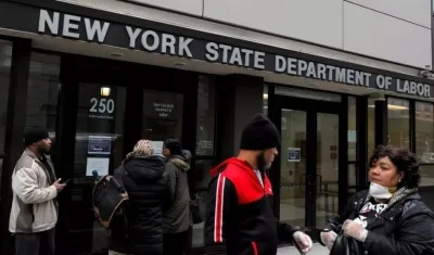 Oficina de empleo de Nueva York. 