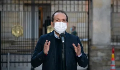 Ernesto Lucena, ministro de Deportes.