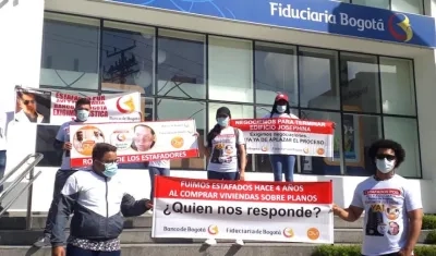 Copropietarios del proyecto 'Josephina' frente a la Fiduciaria Bogotá.