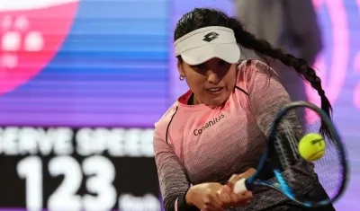 María Camila Osorio, tenista colombiana. 