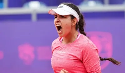 María Camila Osorio, tenista colombiana. 