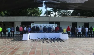 Red de traficantes de armas