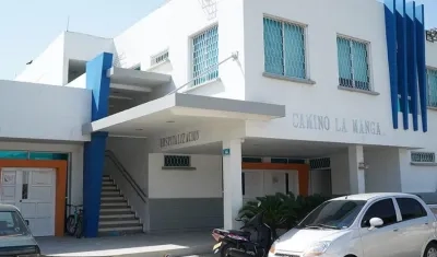 Camino La Manga, donde fue llevado el obrero. 