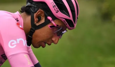 Egan Bernal, ciclista colombiano. 