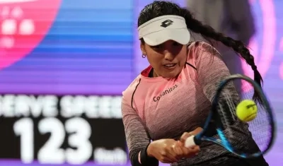 María Camila Osorio, tenista colombiana. 