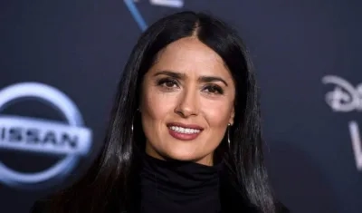Salma Hayek, actriz y productora mexicana.