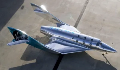 La nave VSS Unity de la compañía. 