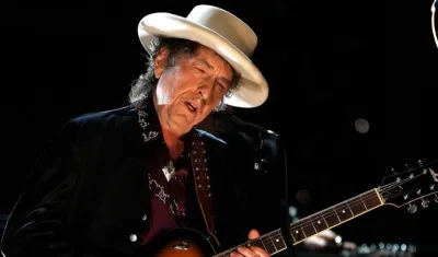 El músico, cantautor y poeta estadounidense Bob Dylan.