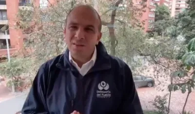 El Defensor del Pueblo, Carlos Camargo.