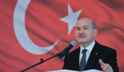 Süleyman Soylu, ministro del Interior de Turquía. 