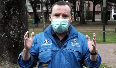 Alejandro Gómez, secretario de Salud de Bogotá.