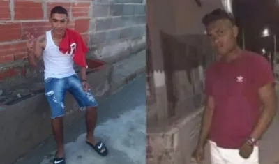 Álvaro Junior Castaño y Andrés Felipe Ardila. 