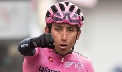 El colombiano Egan Bernal.