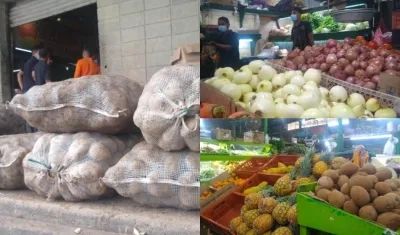 Este lunes entraron 920 toneladas de productos alimenticios a Granabastos.