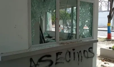 Así quedó el CAI Coolechera.