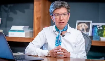 Claudia López, alcaldesa de Bogotá.