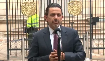 Miguel Ceballos, alto comisionado para la paz.