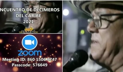 Encuentro de Decimeros del Caribe, esta noche por Zoom.