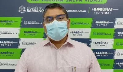 Humberto Mendoza, Secretario de Salud de Barranquilla.