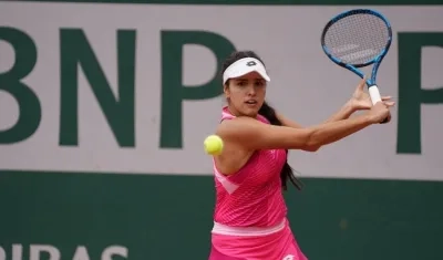 María Camila Osorio, tenista colombiana.