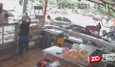 Momento del homicidio.