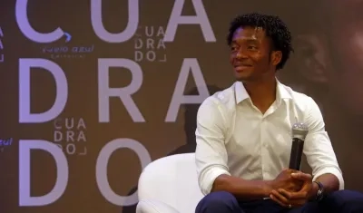 Juan Guillermo Cuadrado, jugador colombiano. 