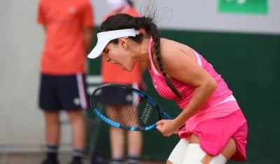 María Camila Osorio, tenista colombiana. 