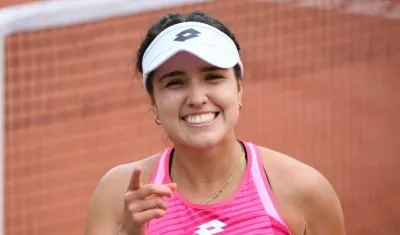 María Camila Osorio, tenista colombiana. 
