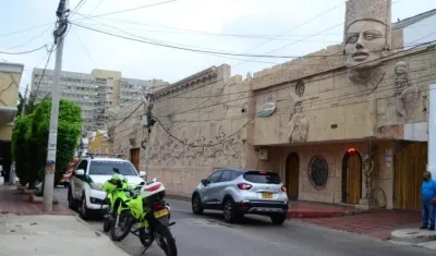 Los hechos ocurrieron en este motel del centro de Barranquilla. 