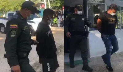 Yefri Yair Pitalúa Teherán y Alexis Garzón Obregón.