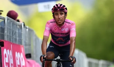 Egan Bernal, ciclista colombiano. 