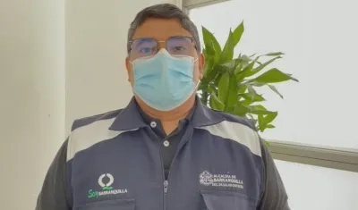 Humberto Mendoza, secretario de Salud de Barranquilla.