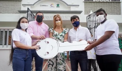 Hogar de Paso fue inaugurado este viernes en Campo Alegre.