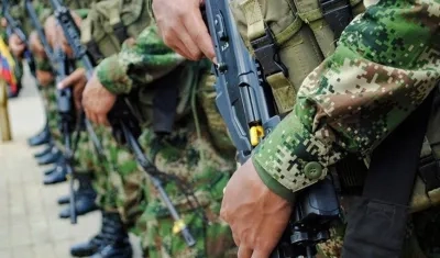 El soldado no aceptó los cargos imputados por la Fiscalía. 