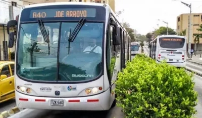 Transmetro comunicará si se reanuda el servicio.