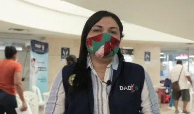 Johana Bueno, directora del Dadis Cartagena.