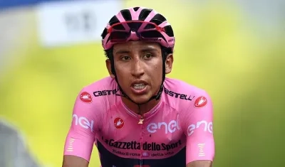 Egan Bernal, ciclista colombiano. 
