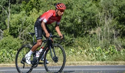 Nairo Quintana, ciclista colombiano. 